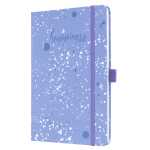 Notizbuch Jolie Violet Happiness liniert 80 g/m² A5 Hardcover 174 Seit