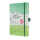 SIGEL Notizbuch Jolie DIN A5 liniert grün/gelb 87 Bl.