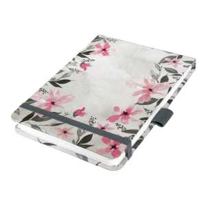 Notizblock Jolie - Loose Florals - dot 100 g/m² - A6+ Hardcover