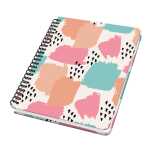 Spiral-Notizbuch Jolie - Brush Marks - punktkariert A5 20...