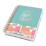 Spiral-Notizbuch Jolie - Brush Marks - punktkariert A5...