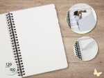 Spiral-Notizbuch Jolie - Jungle Dreams - punktkariert A5...