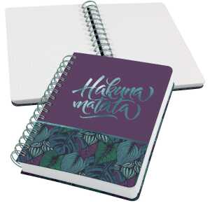 Spiral-Notizbuch Jolie - Jungle Dreams - punktkariert A5 240 Seiten