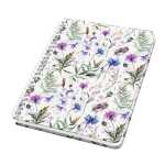 Spiral-Notizbuch Jolie - Misty Meadows - punktkariert A5...