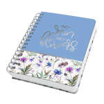 Spiral-Notizbuch Jolie - Misty Meadows - punktkariert A5...