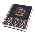 Spiral-Notizbuch Jolie - Moonlight Melody - punktkariert...