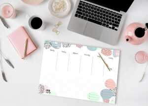 Sigel Schreibunterlage Jolie A3 30Bl. JS101