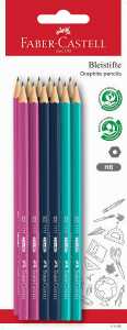 Faber Castell Bleistift 1111 HB bunt 12er