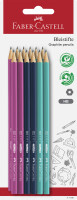 Faber Castell Bleistift 1111 HB bunt BK 12x