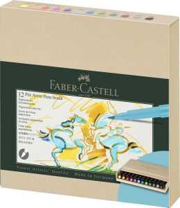 Faber Castell Tuschezeichner Pitt Artist Pen B 12er A-box