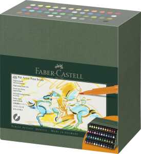 Faber Castell Tuschezeichner Pitt Artist Pen B 48er A-box