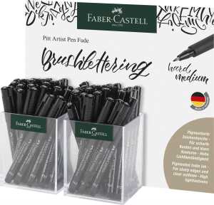 Faber Castell Tuschestift Pitt Artist Pen Fude Display