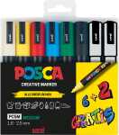 Faber Castell Marker UNI POSCA PC-5M 1,8-2,5 6+2