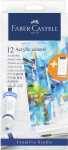 Faber Castell Acrylfarben 12 Farben Tuben 20 ml