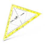 Aristo Navigationsdreieck 22,5 cm, Winkelskale...