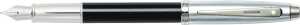 Sheaffer Füller 100 F Schwarzer Schaft gebürstete