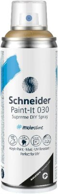 Schneider Supreme DIY Spray Paint-It 030 gold metallic