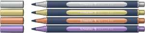 Metallic Rollerball Paint-It 050 0.4mm Karton-Etui 4 Stück sortiert