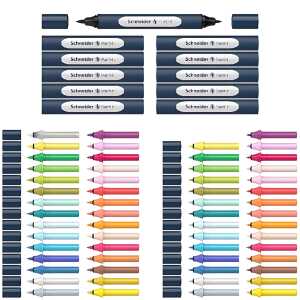 Twinmarker Paint-It 040 brush+round Komplettset 72 Teile sortiert