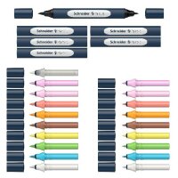 Schneider Twinmarker Paint-It 040 brush+round Set V2 27...