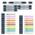 Schneider Twinmarker Paint-It 040 brush+round Set V2 27 Teile sortiert