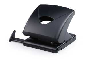 Novus Bürolocher Vantage P 25, 25 Blatt schwarz, mit Anschlagschiene