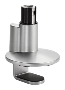 Novus Tischbefestigung Clu 3-in-1 silber, für Einzelmonitorhalter