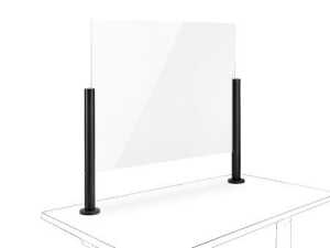 Novus POS Protect 100x75 G, Auf- od Durchschraubbefestigung anthrazit