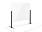NOVUS POS Protect Hygieneschutzwand 100x75 F, anthrazit