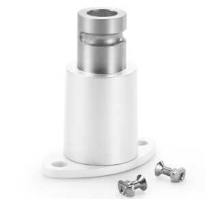 Novus Clu Plus Systemschienenbefestigung weiss