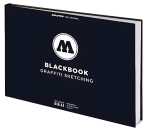 Molotow Blackbook DIN A4 Querformat 68 Seiten, Hardcover...