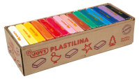 JOVI Plastilina Knetmasse 15 Stangen a 350g, sort....