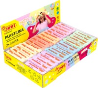 JOVI PLASTILINA Knetmasse Pastel 30er Schachtel, je 50g,...