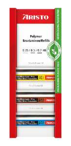 Aristo Feinminen Polymer 0.35/0.5/0.7 HB je 12 St.Ecoblister