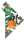 Geocover 16 cm, tropic life mit Geodreieck® AR1552