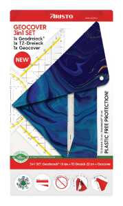 Aristo Geocover 3 in 1 Geo und TZ Dreieck Mystic Green 1 x AR1552 u AR1650/2