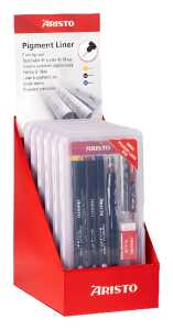 Aristo Pigment Liner Schul-Set 6er Display mit AR80087