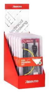 Geo Drawing Premium Schul-Set 6er Display mit AR80090