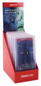 Aristo TopLine Zirkel mit Studio Pen 6er Display ART Series Set sortiert