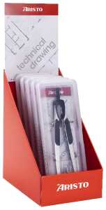 Aristo Studio Zirkel 6er Display 3 x AR55620 3 x AR55700