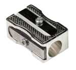 Bleistiftspitzer, einfach, Metall, Langkonus,...