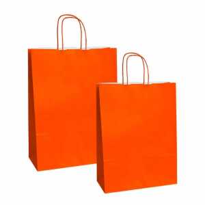 Geschenktasche Jolly 18x8x25cm orange
