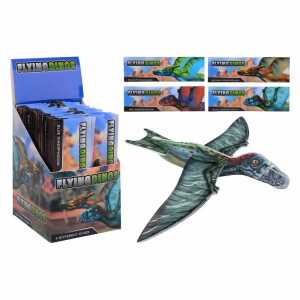 Flugzeuge Styropor Dinosaurier 4fach, sortiert, ab 3 Jahren,, Johntoy