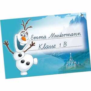 Nestler Schultütenanhänger 10 x 7 cm Eiskönigin Liz. Disney