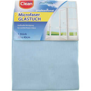 CLEAN Microfaser Glastuch 30x40cm, 280g/m²