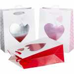 Geschenktasche Premium Simply Love 23x18x10cm, Heku