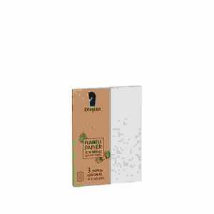 Doppelkarten A7 hd Terra Flanell 3er, Flächenmasse 240 g/m²