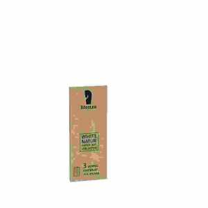 Doppelkarten A7 hd Terra Cotton 3er, White Natur/Papier mit Struktur