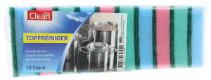 CLEAN Topfreiniger Schwamm für die Küche 10er