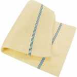 Scheuertuch 50x60cm weiß mit Streifen